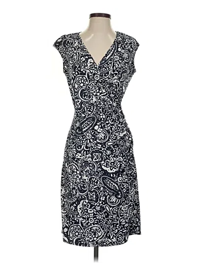 Pre-owned Chaps Casual Dress In Blue