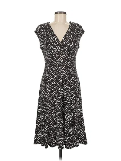 Pre-owned Chaps Casual Dress In Brown