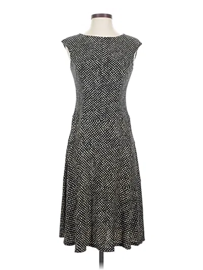 Pre-owned Chaps Casual Dress In Gray