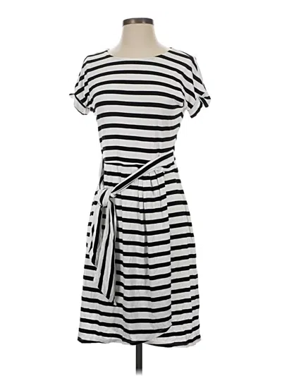 Pre-owned Chaps Casual Dress In Gray