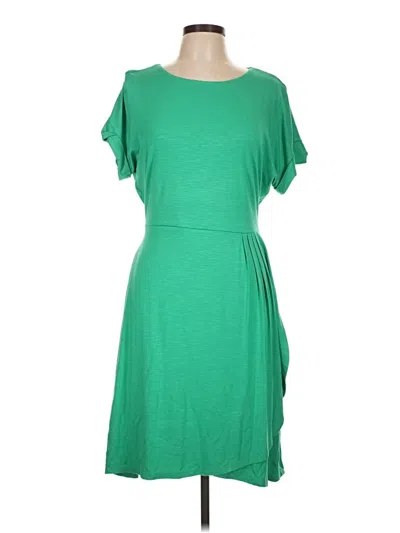 Pre-owned Chaps Casual Dress In Green
