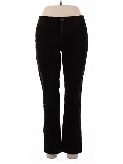 Pre-owned Chaps Casual Pants In Black