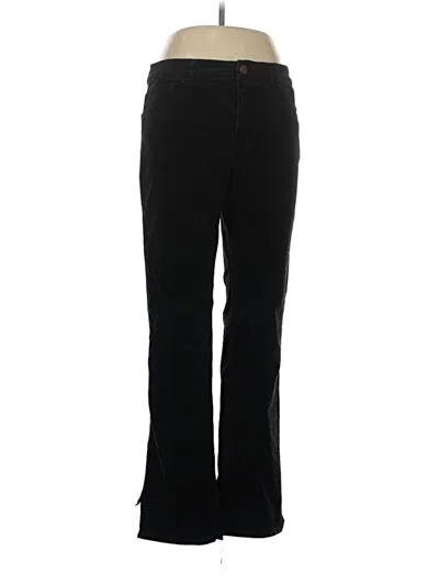 Pre-owned Chaps Casual Pants In Black