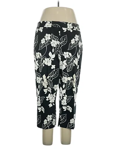 Pre-owned Chaps Casual Pants In Black