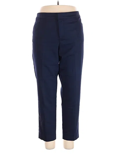 Pre-owned Chaps Casual Pants In Blue