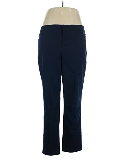 Pre-owned Chaps Casual Pants In Blue