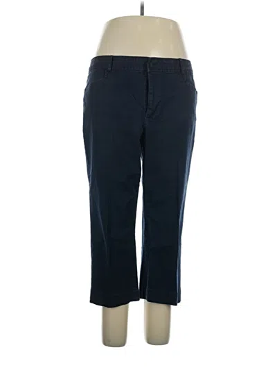 Pre-owned Chaps Casual Pants In Blue