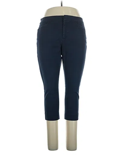 Pre-owned Chaps Casual Pants In Blue