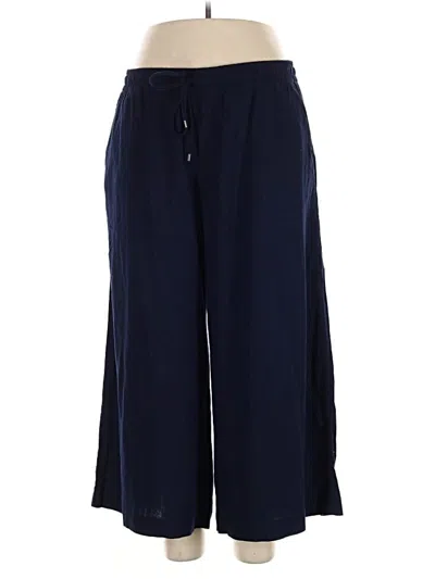 Pre-owned Chaps Casual Pants In Blue