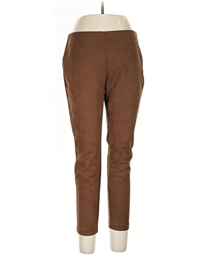 Pre-owned Chaps Casual Pants In Brown