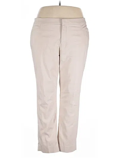 Pre-owned Chaps Casual Pants In Tan
