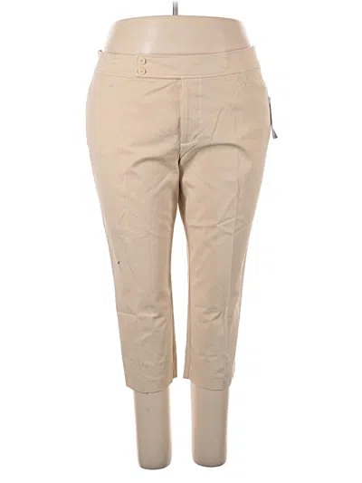 Chaps Casual Pants In Tan