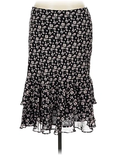Pre-owned Chaps Casual Skirt In Black