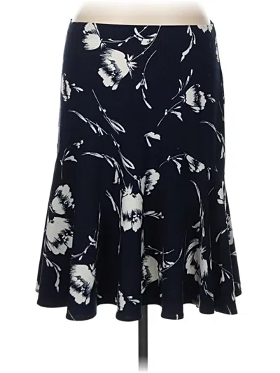 Pre-owned Chaps Casual Skirt In Blue