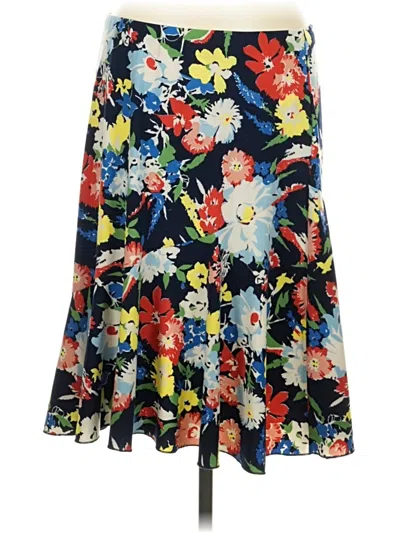 Pre-owned Chaps Casual Skirt In Blue