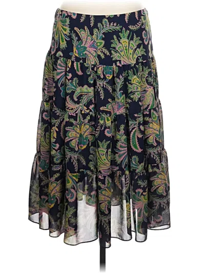 Pre-owned Chaps Casual Skirt In Green