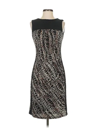 Pre-owned Chaps Cocktail Dress In Black