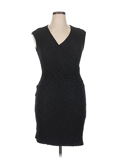 Pre-owned Chaps Cocktail Dress In Black