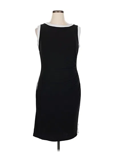 Pre-owned Chaps Cocktail Dress In Black