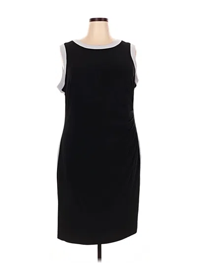 Pre-owned Chaps Cocktail Dress In Black