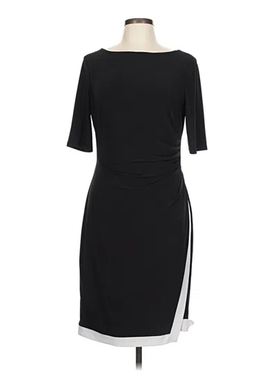 Pre-owned Chaps Cocktail Dress In Black