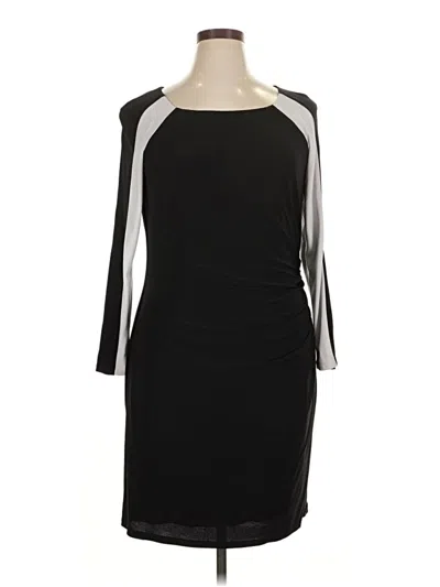 Pre-owned Chaps Cocktail Dress In Black