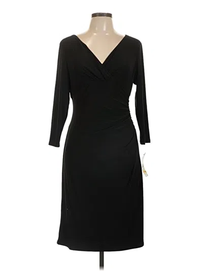 Pre-owned Chaps Cocktail Dress In Black