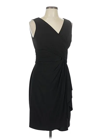 Pre-owned Chaps Cocktail Dress In Black