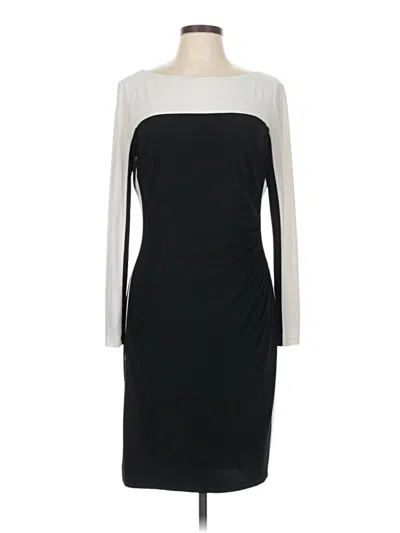 Pre-owned Chaps Cocktail Dress In Black