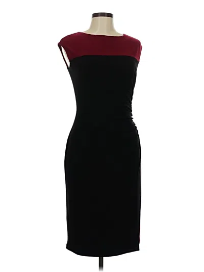 Pre-owned Chaps Cocktail Dress In Black