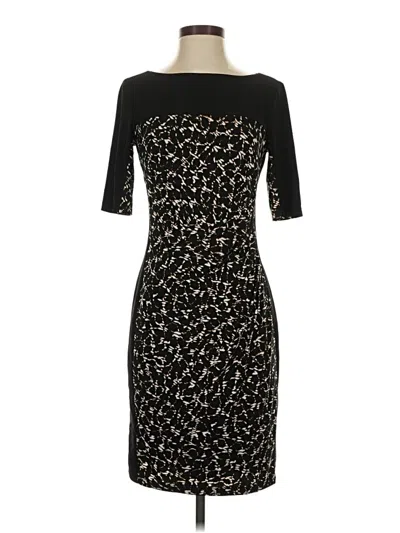 Pre-owned Chaps Cocktail Dress In Black