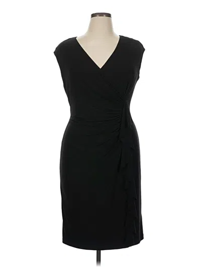 Pre-owned Chaps Cocktail Dress In Black