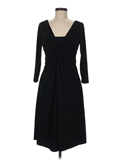 Pre-owned Chaps Cocktail Dress In Black