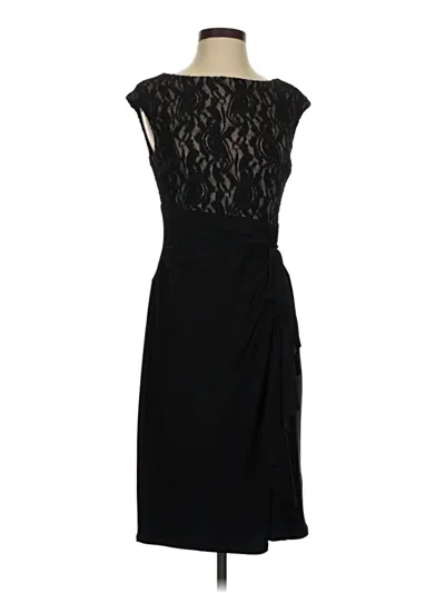 Pre-owned Chaps Cocktail Dress In Black