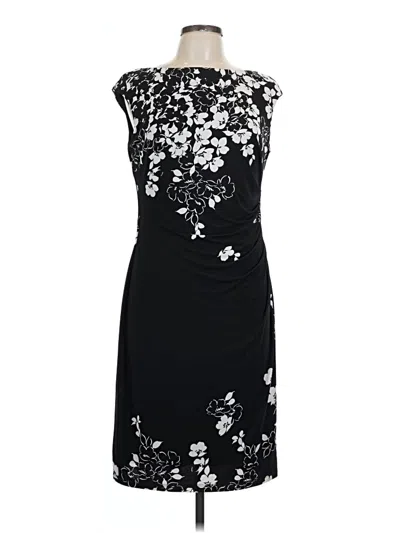 Pre-owned Chaps Cocktail Dress In Black