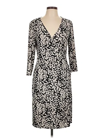 Pre-owned Chaps Cocktail Dress In Black