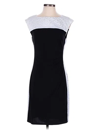 Pre-owned Chaps Cocktail Dress In Black