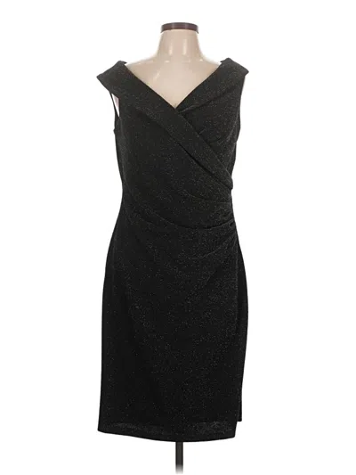 Pre-owned Chaps Cocktail Dress In Black