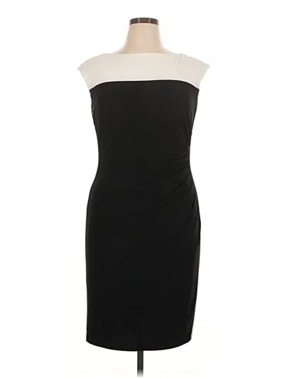 Pre-owned Chaps Cocktail Dress In Black