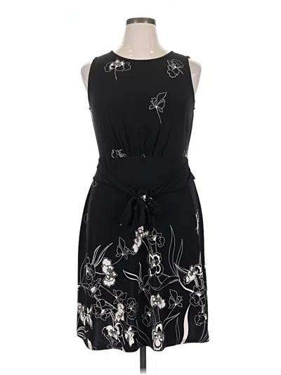 Pre-owned Chaps Cocktail Dress In Black