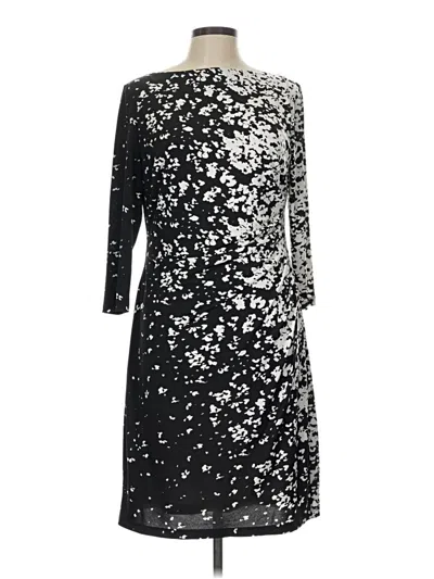 Pre-owned Chaps Cocktail Dress In Black