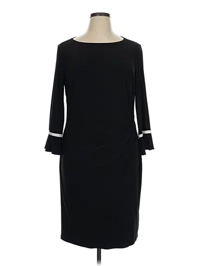 Pre-owned Chaps Cocktail Dress In Black