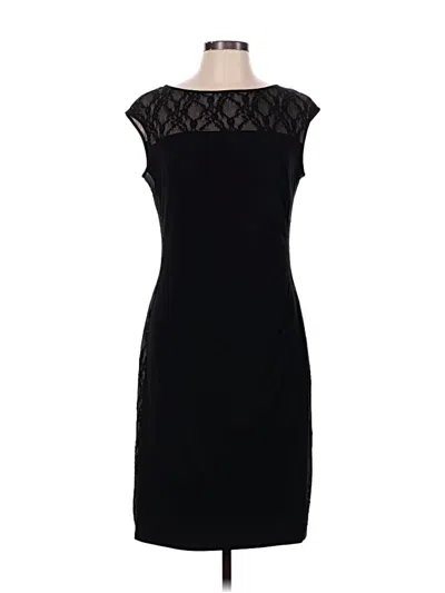 Pre-owned Chaps Cocktail Dress In Black