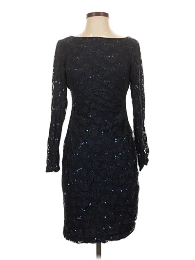 Pre-owned Chaps Cocktail Dress In Black
