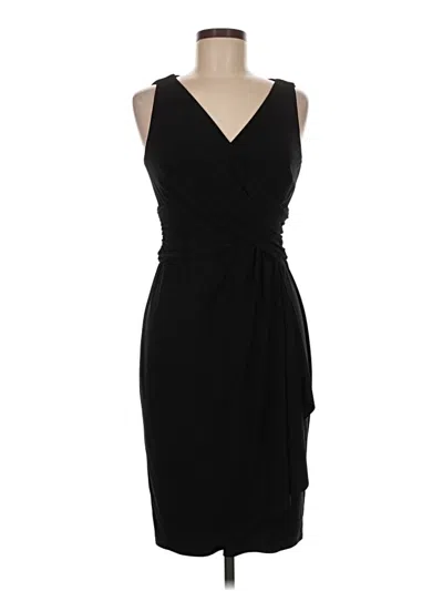 Pre-owned Chaps Cocktail Dress In Black