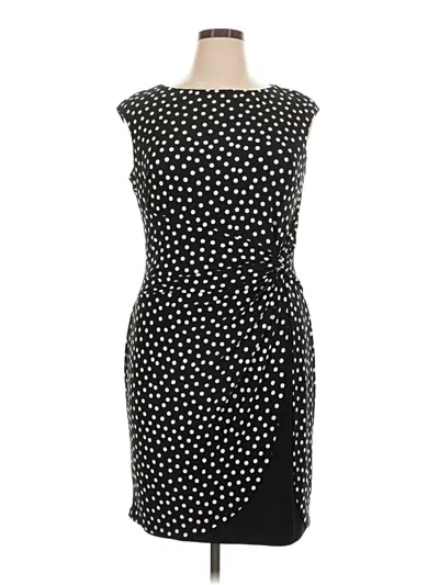 Pre-owned Chaps Cocktail Dress In Black