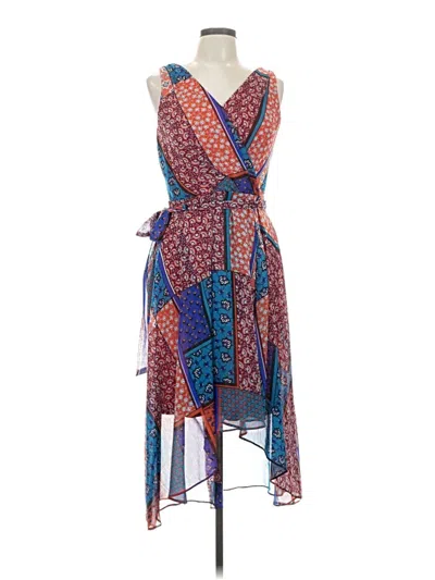 Pre-owned Chaps Cocktail Dress In Blue