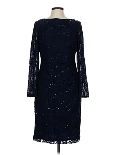 Pre-owned Chaps Cocktail Dress In Blue