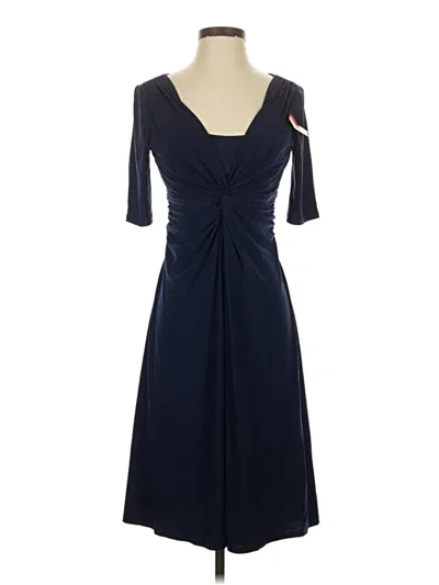 Pre-owned Chaps Cocktail Dress In Blue