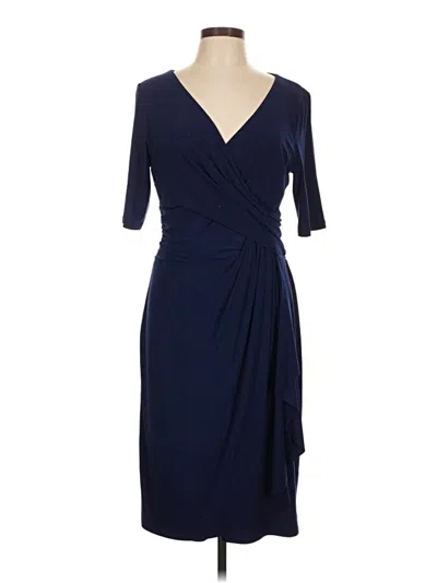 Pre-owned Chaps Cocktail Dress In Blue